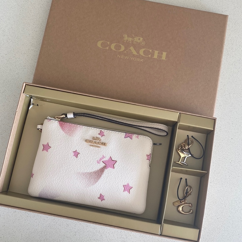 Coach Star Wristlet Wallet